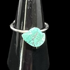 Turquoise adjustable stainless steel